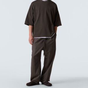 Virgin Wool Straight Pants